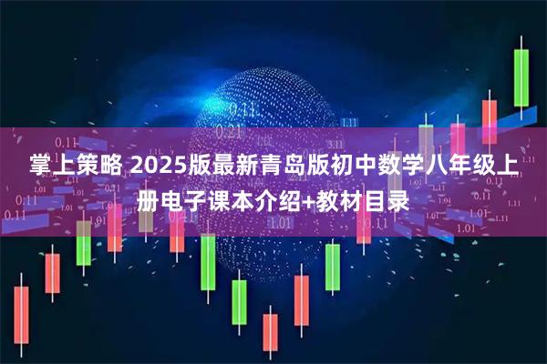 掌上策略 2025版最新青岛版初中数学八年级上册电子课本介绍+教材目录